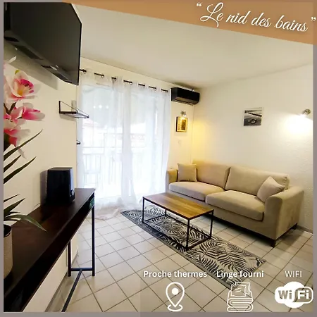 Le Nid Des Bains - Climatise - Piscine Partagee *