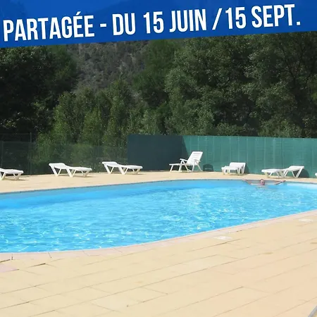 Apartman Le Nid Des Bains - Climatise - Piscine Partagee