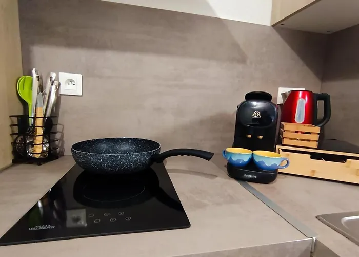 Apartamento Le Nid Des Bains - Climatisé - Piscine Partagée